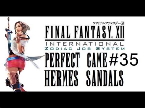 ff xii Hermes sandals